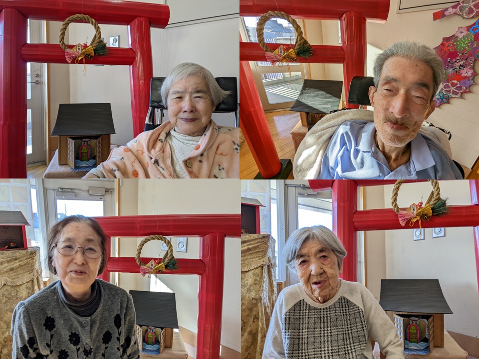 聖母神社にお祈りして今年もみなさんがお元気にお過ごしになられますようお祈りいたします。<br>